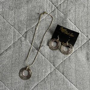 Park Lane necklace, earrings